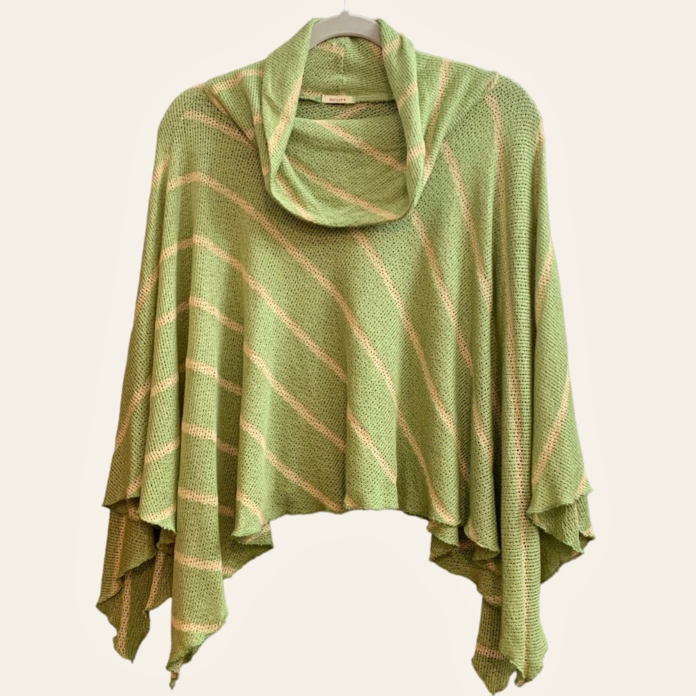 Vintage sweater poncho